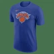 Футболка мужская Nike Nba New York Knicks Logo Tee L Синий FJ0251-495 - изображение 1