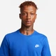 Футболка мужская Nike M Nsw Club Tee L Синий AR4997-480 - изображение 4