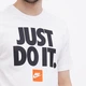 Футболка чоловіча Nike Nsw Tee Fran Jdi Verbiage XL Білий DZ2989-100 - зображення 3