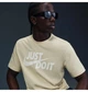 Футболка чоловіча Nike T-Shirt Jdi L Бежевий AR5006-229 - зображення 4