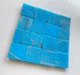 Лист мозаики Picaso Gold Star 20x20 нежно-голубого цвета с медным блеском, 225 шт. (G 14) - изображение 4