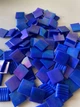 Лист мозаики Picaso Rainbow 20x20 мм темно-синий с перламутровым блеском 225 шт. (WB 17) - изображение 4
