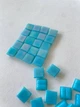 Лист мозаики Picaso Rainbow 10x10 mm бирюзовая перламутровая 841 шт (WA12) - изображение 6