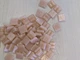 Лист мозаики Picaso Quartz (манка) 10x10 мм, нежно-розовый пудровый, 841 шт. (А 82) - изображение 3