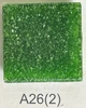 Плитка мозаики Picasso Quartz (манка) 20x20 мм, тёмно-зелёная, 225 шт. (А 26) - изображение 2