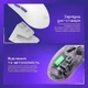 Беспроводная игровая мышь Proove Gaming Jester 8K White - изображение 6