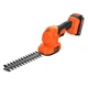 Кущоріз Black&Decker 18 В, 2Ah, насадки- 20 см/8 мм, 10 см/18 мм, (BCSS18D1) - изображение 1