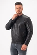 Куртка из экокожи K.O.R 6628 Черная (black) M - изображение 4
