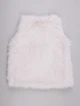 Женский меховой жилет One Size молочный с мягким коротким ворсом (263918) One size One Size - изображение 4