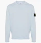 Кофта мужская Stone Island 502B0 Stocking Stitch Cotton Crewkneck Knit Light Blue XL Голубой 1015502B0-V0041 - изображение 5