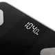 Весы напольные Adler AD 8186 Black Smart, электронные, диагностические, до 180 кг, точность 100 г, Bluetooth 4.2, приложение Tuya Smart, закаленное стекло - изображение 4