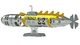 Механічний конструктор Metal Time Elusive Nautilus підводний човен металевий 33x3x14 см - зображення 3