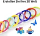 Филамент для 3D-ручек Kretrum поликапролактон (PCL) 1,75 мм 30 цветов (24 стандартные и 6 флуоресцентные) для детей - изображение 5
