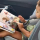 Развивающий центр на подголовник авто Taf Toys Книжка путешественника с зеркалом - изображение 10