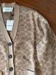 Жіночий кардиган Coach бежевого кольору розмір L - изображение 3