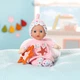 М'яконабивна лялька BABY born Рожеве янголятко 18 см з брязкальцем і кліпсою - зображення 4