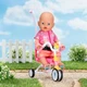 Триколісний велосипед для ляльки Baby Born Пригоди з Бертою, ремінь безпеки і сигнал - зображення 4