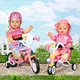 Триколісний велосипед для ляльки Baby Born Пригоди з Бертою, ремінь безпеки і сигнал - зображення 7