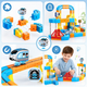 Конструктор магнитный Magnetic DIY Rail Car Поезд 134 детали - изображение 7