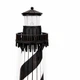 Збірна дерев'яна модель Lighthouse Маяк на мисі Гаттерас США - зображення 7