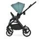 Універсальна дитяча коляска 2в1 El Camino CHLOE ME 1191-1 Emerald Green, зелена, люлька та прогулянковий блок, дощовик - зображення 2