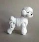 Фигурка собаки породы Той Пудель Toy Poodle Игрушка Декор Антистресс 3D печать Пластик 70 мм Белый - изображение 4