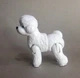 Фигурка собаки породы Той Пудель Toy Poodle Игрушка Декор Антистресс 3D печать Пластик 70 мм Белый - изображение 8
