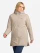 Парка демисезонная женская Jack Wolfskin A66376-A0084 XL Бежевая (4064886765817) - изображение 1