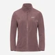 Толстовка на молнии утепленная флисовая без капюшона женская Jack Wolfskin A65794-I0159 XS Фиолетовая (4064886780636) - изображение 4