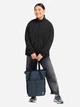Толстовка на молнии утепленная флисовая без капюшона женская Jack Wolfskin A65943-6000 S Черная (4064886683777) - изображение 3