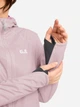 Спортивная ветровка с капюшоном женская Jack Wolfskin A66384-H0134 S Розовая (4064886764711) - изображение 6