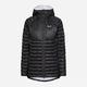Куртка демисезонная удлиненная с капюшоном женская Jack Wolfskin A66386-6000 M Черная (4064886763578) - изображение 7