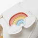 Дитячі кросівки / пінетки Next White Rainbow з веселкою (0-3 міс) - зображення 4