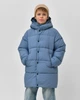 Пуховик класичний для хлопчика X-Woyz DT-8373-35 60156 122 см джинсовий блакитний - изображение 1