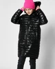 Куртка демісезонна довга для дівчинки X-Woyz DT-8342-8 60138 122 см чорний - изображение 1