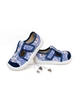 Тапочки barefoot Weestep 25 р 15,3 см блакитний з білим артикул М315 - изображение 1