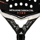 Ракетка для падела Adidas Metalbone Carbon Ctrl 2026 Black/Orange (1114-AR2CA2U23) - изображение 4