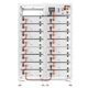 Акумулятор Deye BOS-G Pro LiFePO4 HV 51.2V 100AH, 5,12k\W*h (High-voltage, літій-залізо-фосфатний акумулятор для ДБЖ (UPS)) - зображення 3