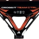 Ракетка для падела Adidas Cross It Team Ctrl 2026 Black/Orange (1114-AR2AA6U23) - изображение 3