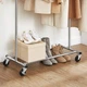 Вішалка для одягу, гардеробна Songmics 160x130x45,4 см HSR13S - изображение 5