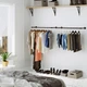 Вішалки настінні 2шт Songmics 92x30x7,5 см HSR67BK02 - изображение 2