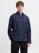 Сорочка чоловіча JACK & JONES 12282775 L dark blue denim - изображение 1