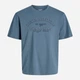 Футболка чоловіча JACK & JONES 12291213 S blue mirage - зображення 6