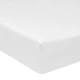 Простирадло на резинці MirSon двоспальне 140x200+25 см 11-2107 White Ranforce Elite (2200004701417) - зображення 1