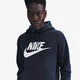 Худі чоловіче Nike M Nk Club Bb Po Gfx Hoodie L Синій FN3868-451 - зображення 1