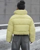 Пуховик жіночий короткий трендовий X-Woyz LS-8972-6 60215 M жовтий - изображение 2