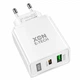 Зарядное устройство XON PowerCharge 65W (PD33) USB Type-C (PCWA065033A1С1W 6044) Белый - изображение 1