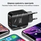 Зарядное устройство XON PowerCharge 40W (PD20) USB Type-C (PCWC040020A0С2B 6099) Черный - изображение 3