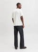 Футболка чоловіча JACK & JONES 12291213 M cloud dancer - изображение 2