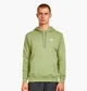 Худі чоловіче Nike Nsw Club Hoodie Po Bb L Зелений BV2654-334 - зображення 1